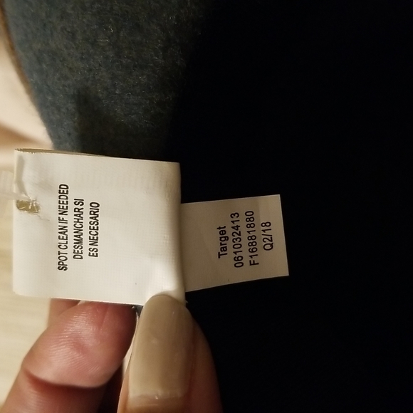 Womens 100% Wool Winter Hat Blue Cream Mix Low Ride - Picture 9 of 9